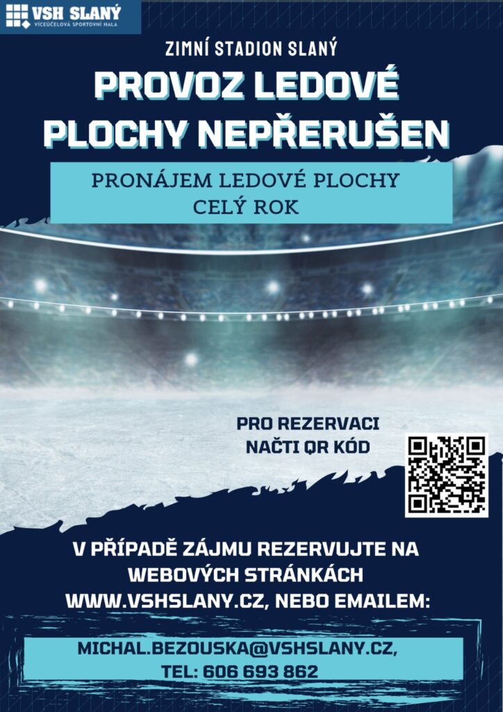 PROVOZ LEDOVÉ PLOCHY NEPŘERUŠEN